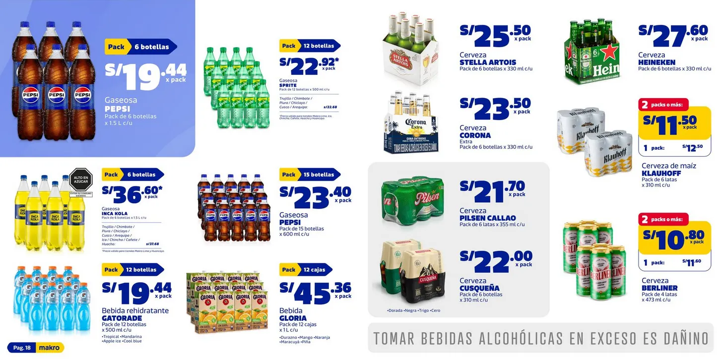 Catalogo de  Makro Ofertas 9 de abril al 22 de abril 2026 - Pag 12