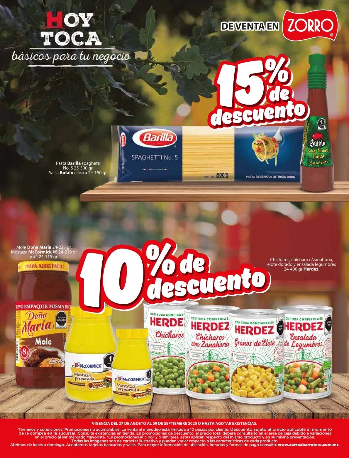 Catálogo de Zorro Ofertas 27 de agosto al 9 de septiembre 2025 - Pagina 12