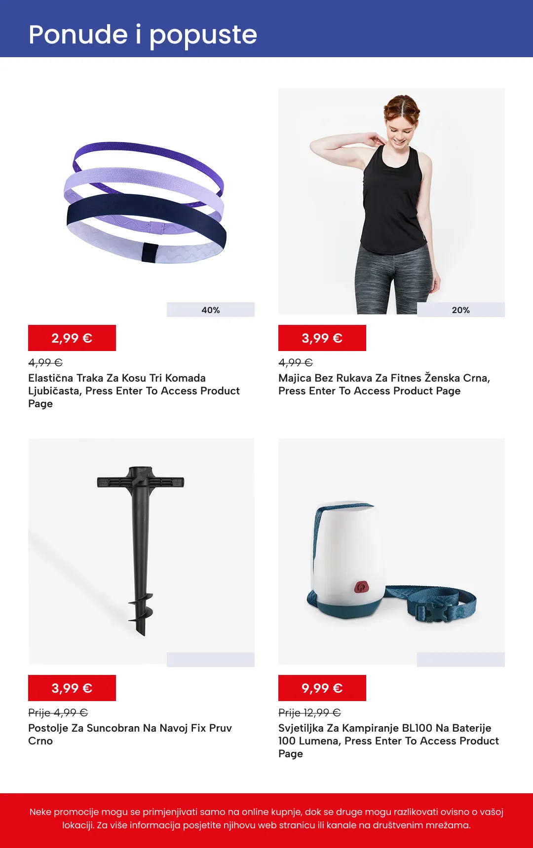 Katalog Decathlon od 3. lipnja do 17. lipnja 2026. - Pregled Stranica 12