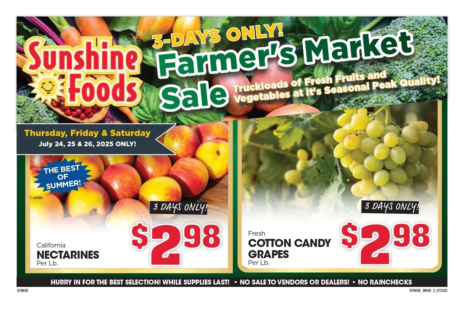 Weekly ad Sunshine Foods Sales from July 23 to July 29 2025 - Page 11