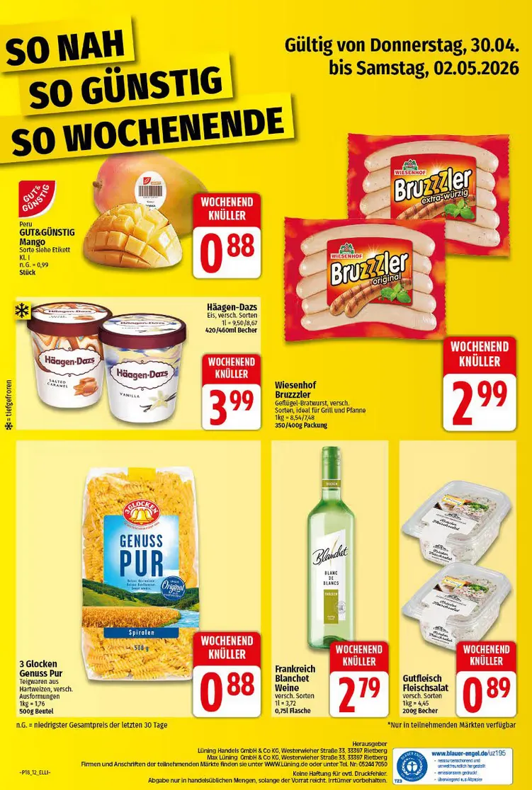 Elli Markt Prospekte  von 27. April bis 2. Mai 2026 - Prospekt seite 12