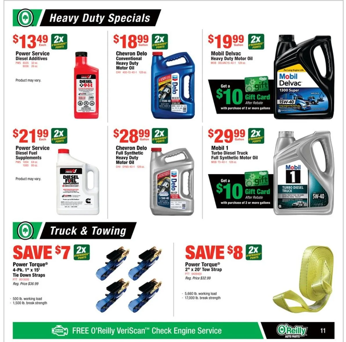 Weekly ad O'Reilly Auto Parts Sales from January 29 to February 25 2025 - Page 11