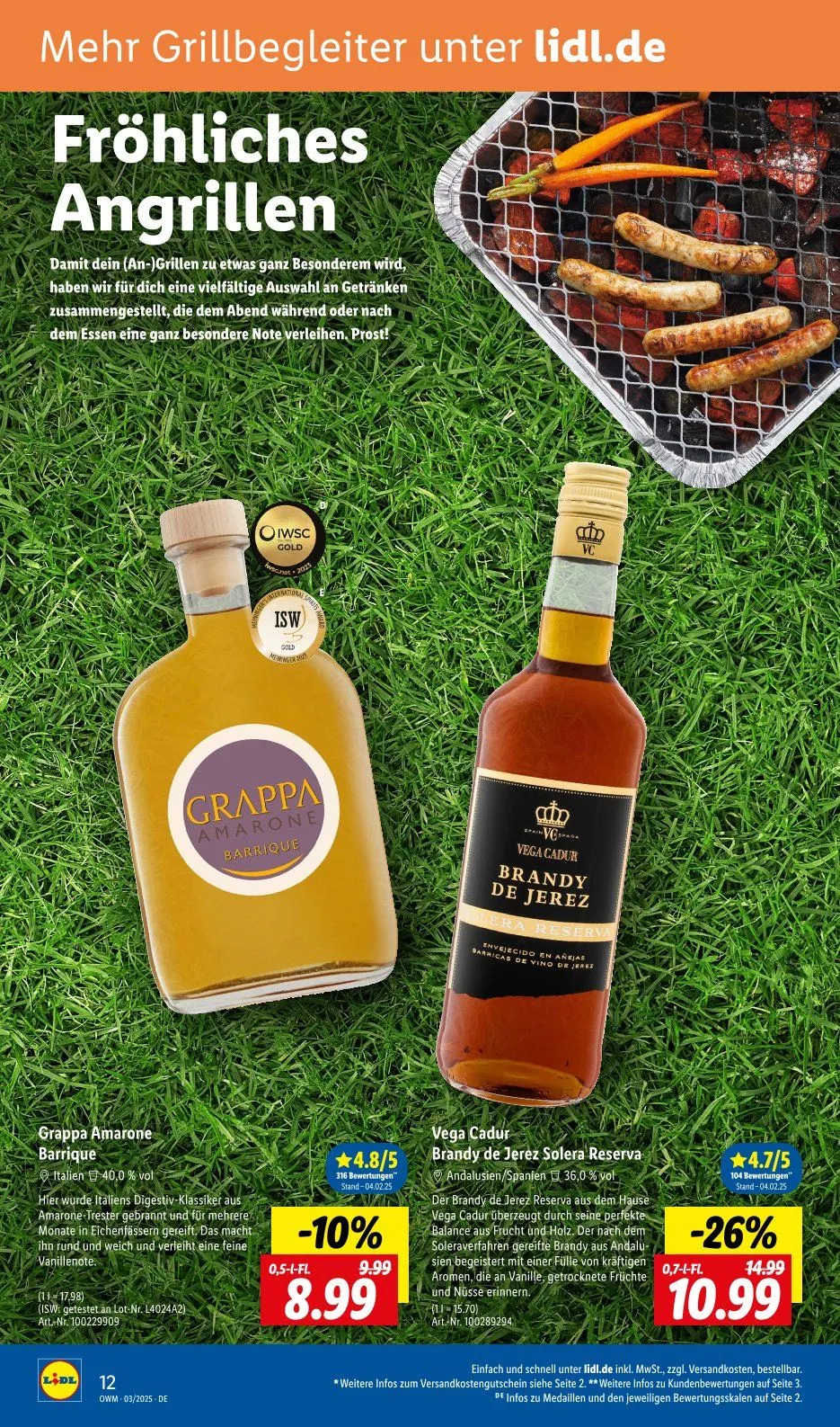 Lidl Prospekt von 5. März bis 31. März 2025 - Prospekt seite 12