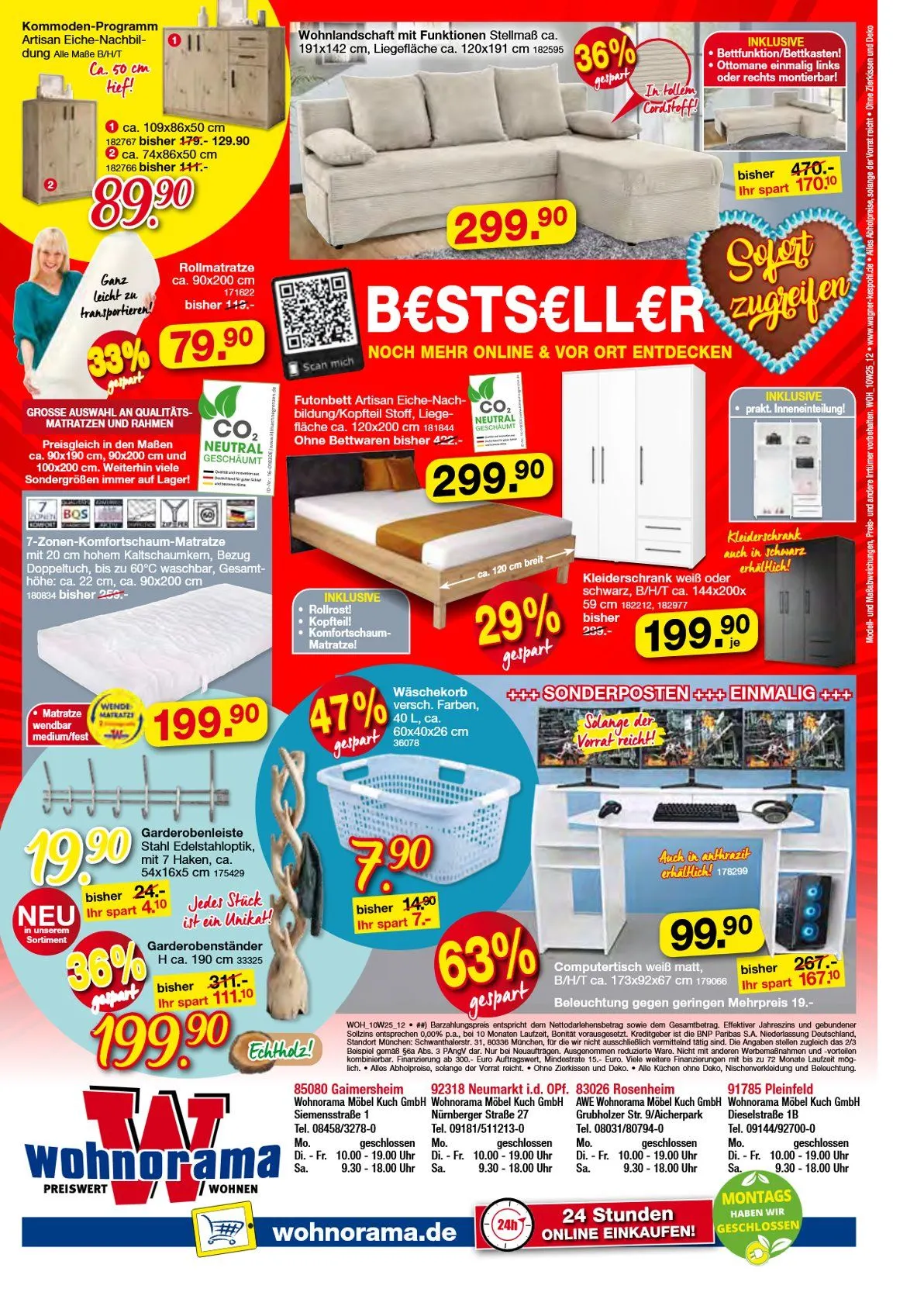 Wohnorama Prospekte von 26. September bis 24. Oktober 2025 - Prospekt seite 12