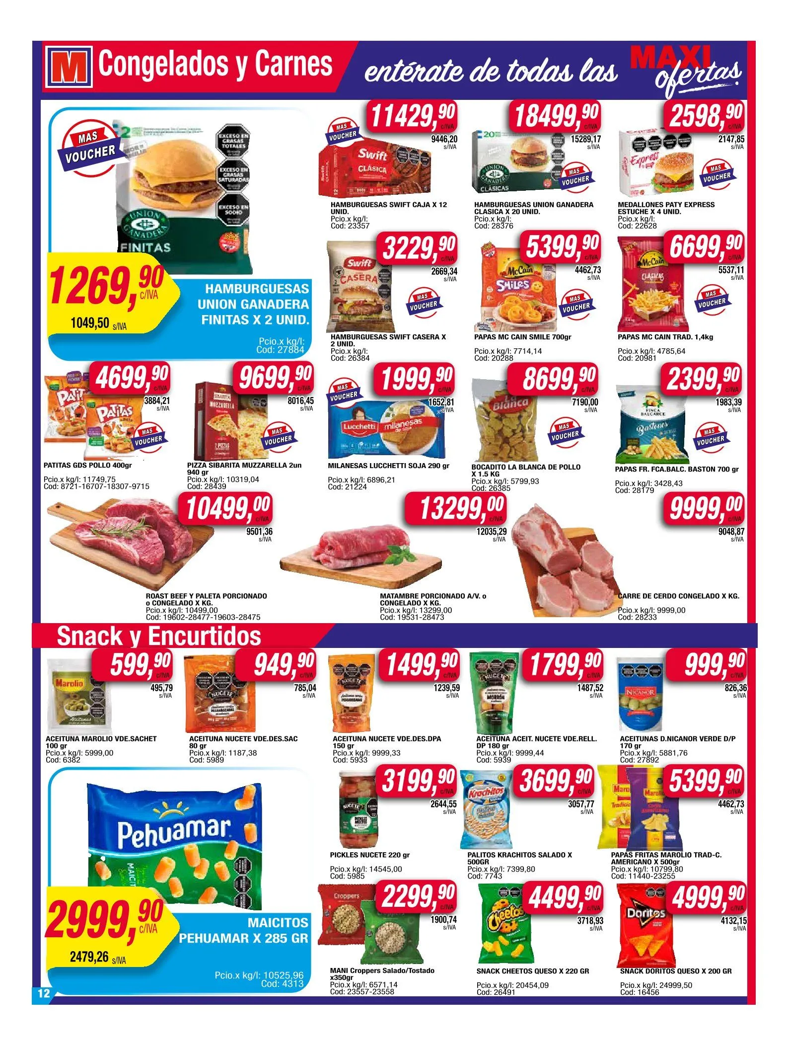 Ofertas de Maxiconsumo Oferta semanal 31 de marzo al 6 de abril 2025 - Página 12 del catálogo