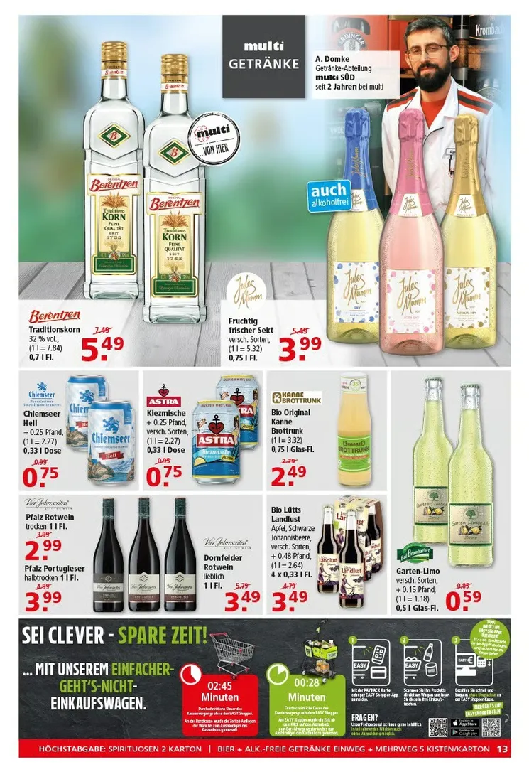 Multi Markt Angebote von 20. Juli bis 25. Juli 2026 - Prospekt seite 12