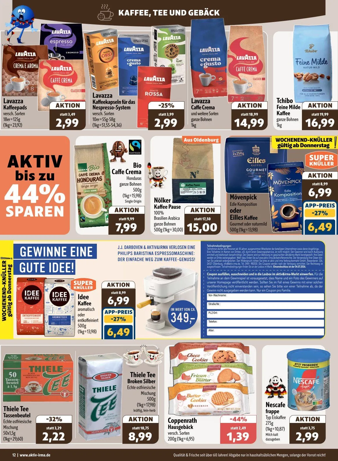 Aktiv Irma Angebote von 29. Juni bis 4. Juli 2026 - Prospekt seite 12