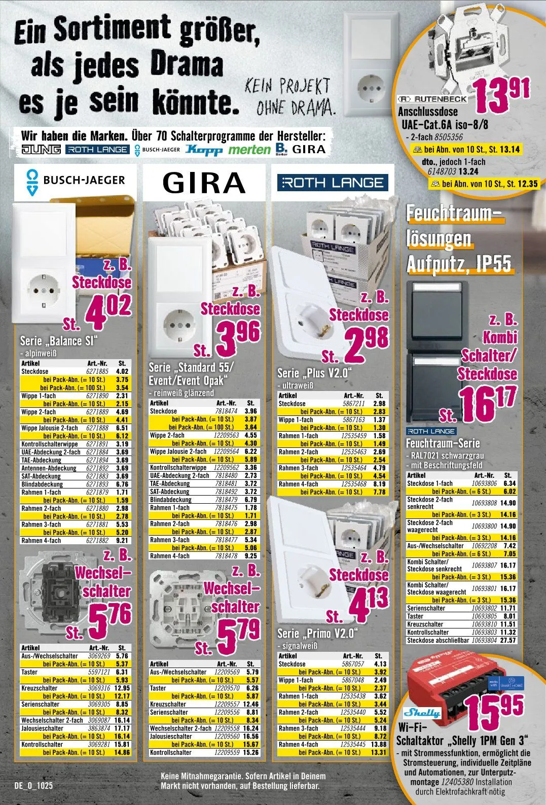 Hornbach Angebote von 29. Oktober bis 4. November 2025 - Prospekt seite 12