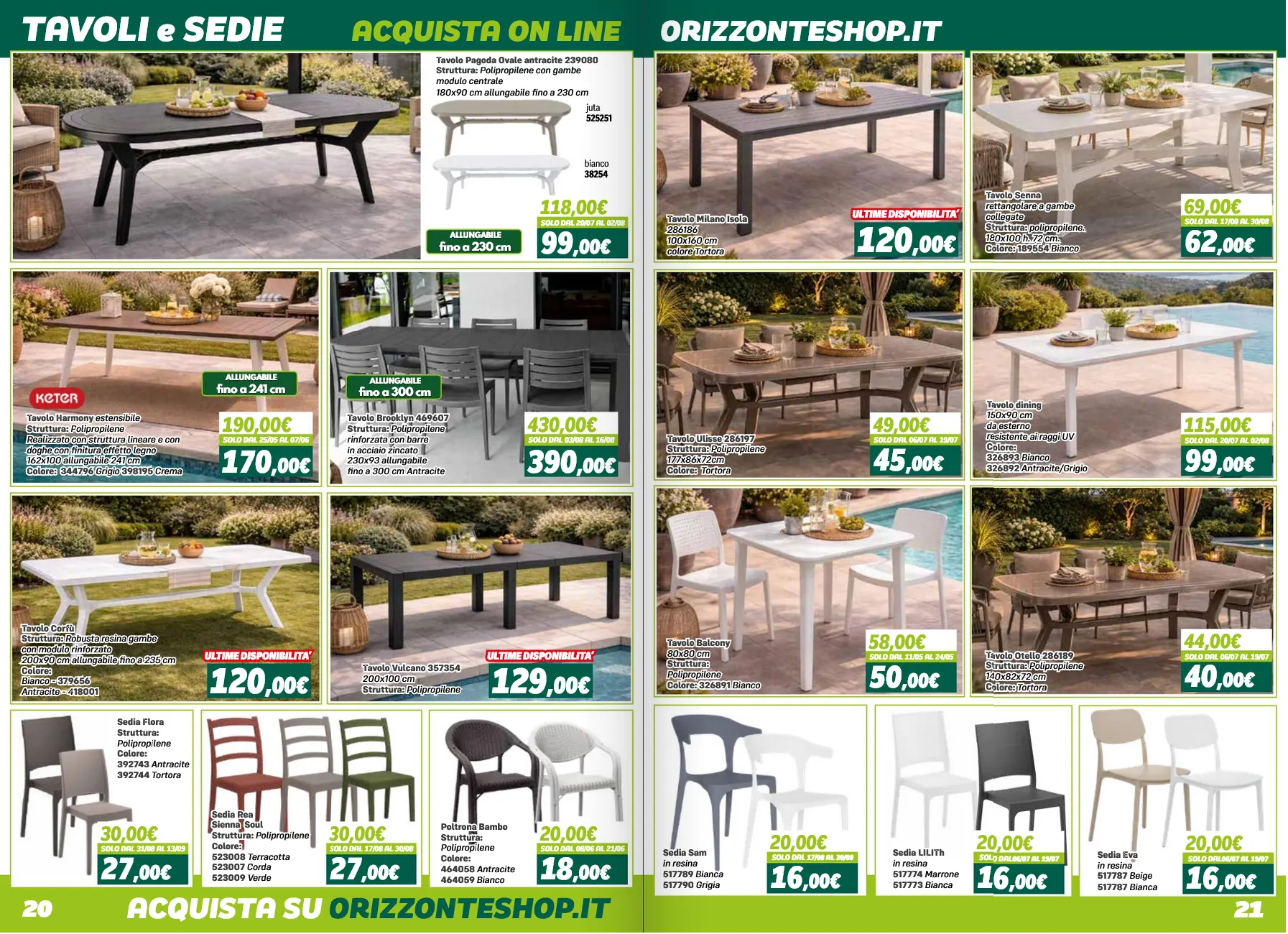 Volantini Orizzonte da 1 maggio a 27 settembre di 2026 - Pagina del volantino 12