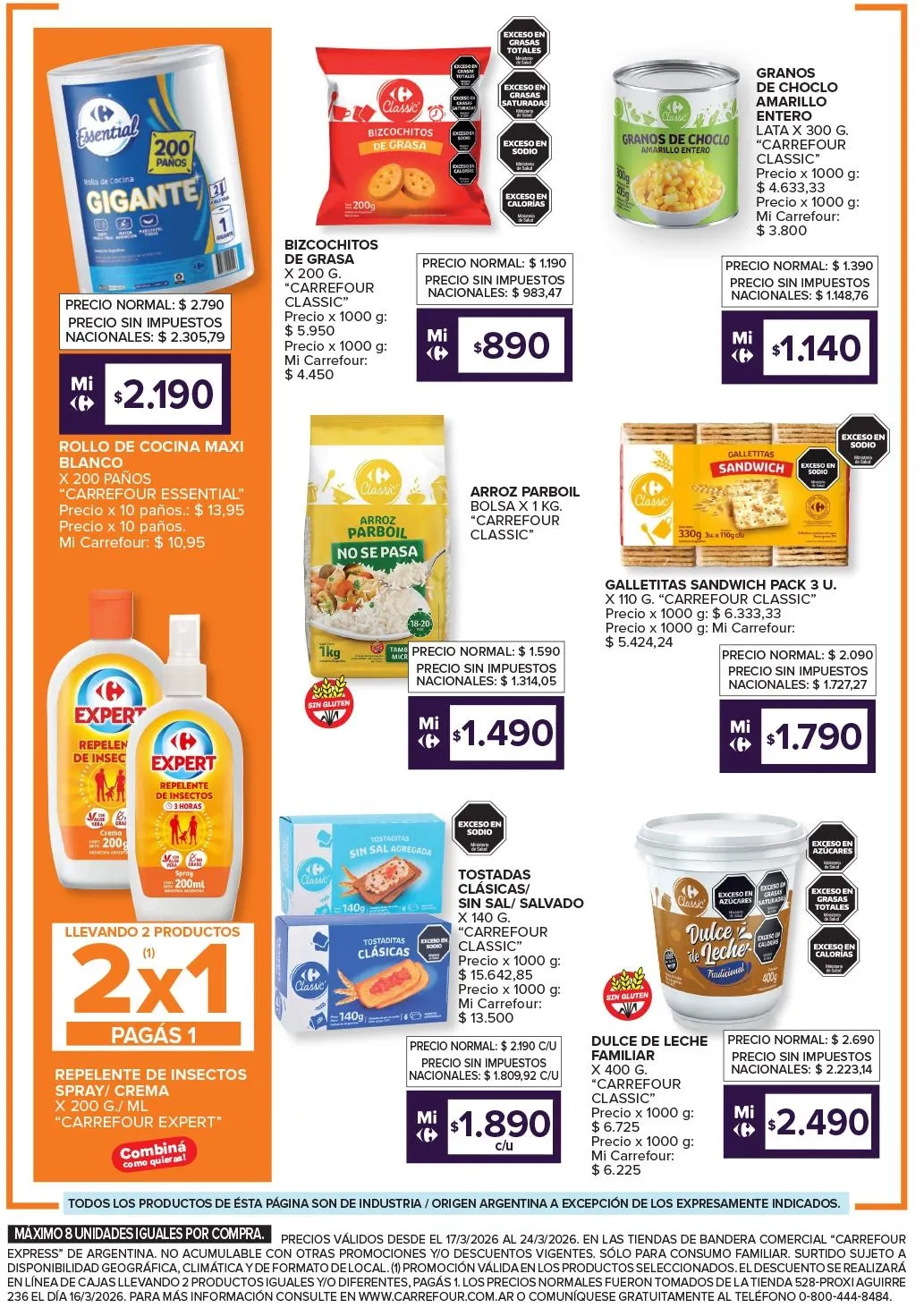 Ofertas de  Ofertas Carrefour Express 17 de marzo al 24 de marzo 2026 - Página 4 del catálogo