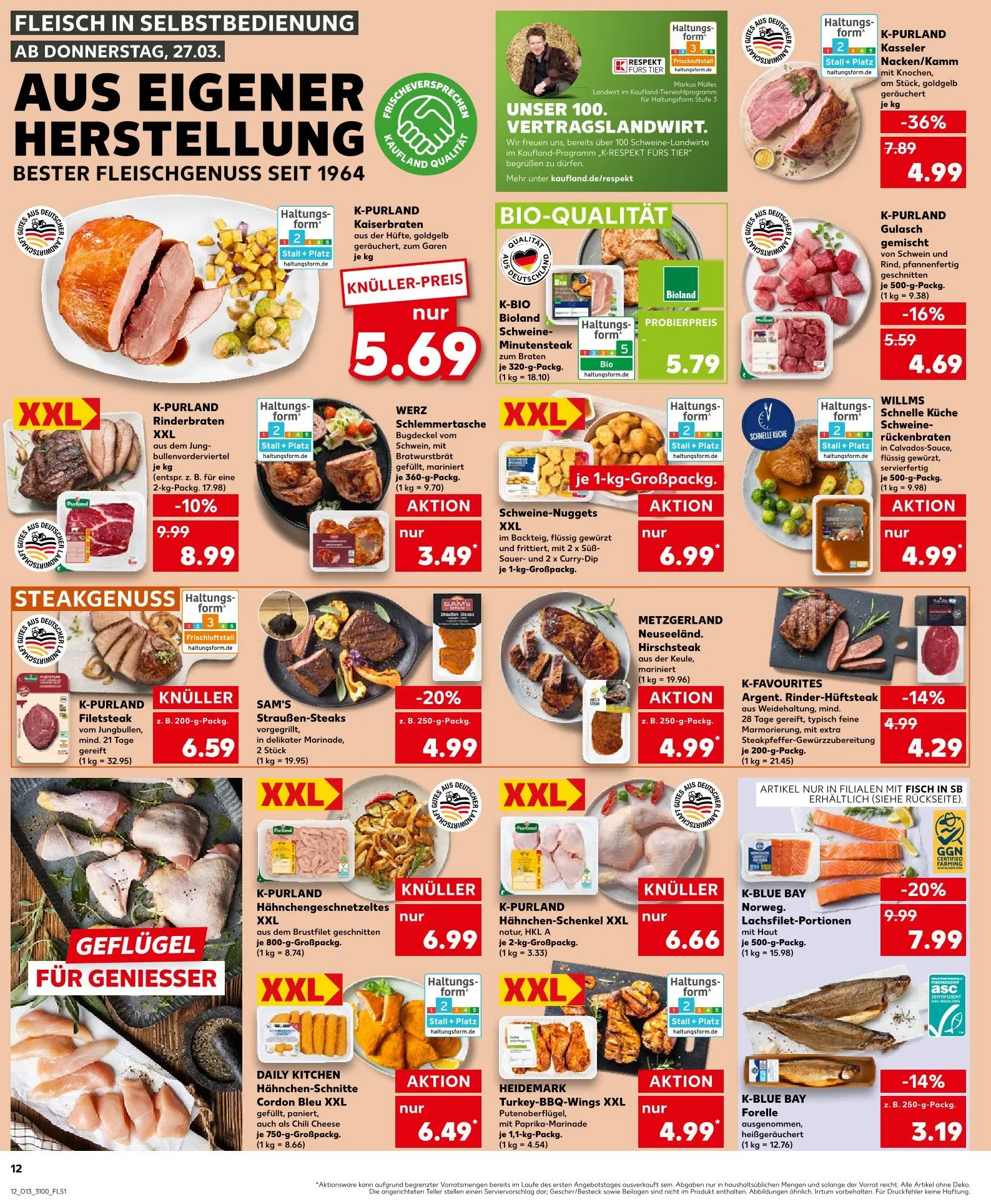 Kaufland Prospket von 27. März bis 2. April 2025 - Prospekt seite 12