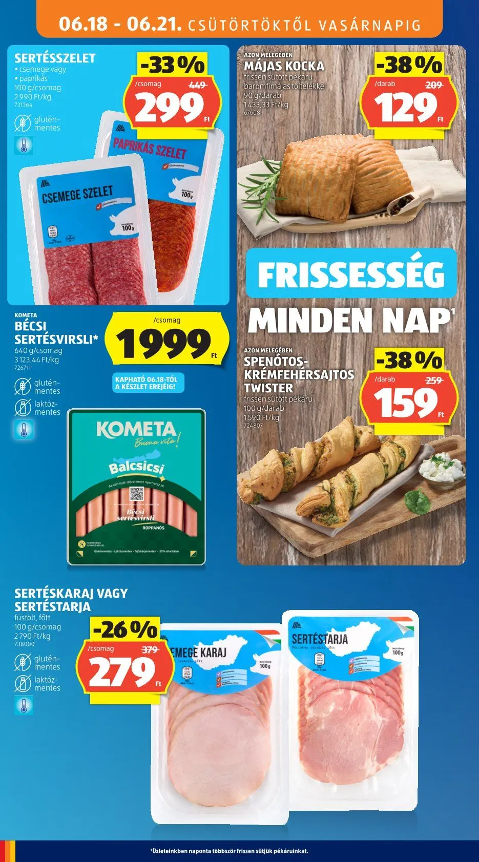 Katalógus Aldi legfrissebb ajánlatai június 18.-tól június 21.-ig 2026. - Oldal 12