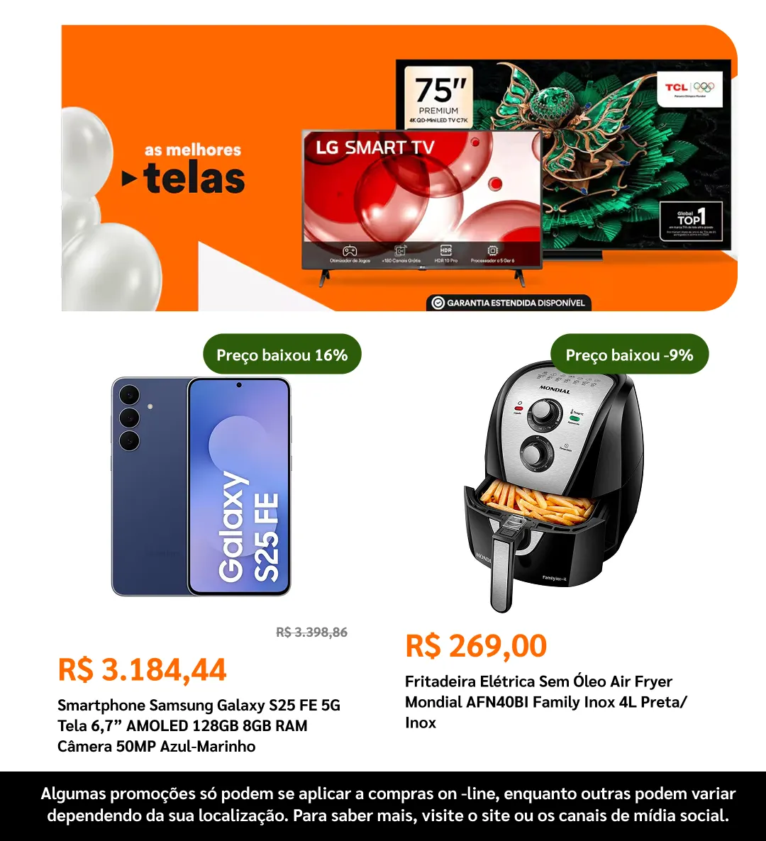 Encarte de  Ponto Frio 16 de abril até 6 de maio 2026 - Pagina 12