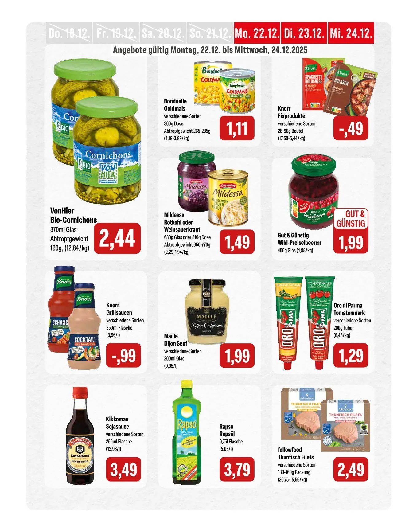 Feneberg Angebote von 18. Dezember bis 24. Dezember 2025 - Prospekt seite 12