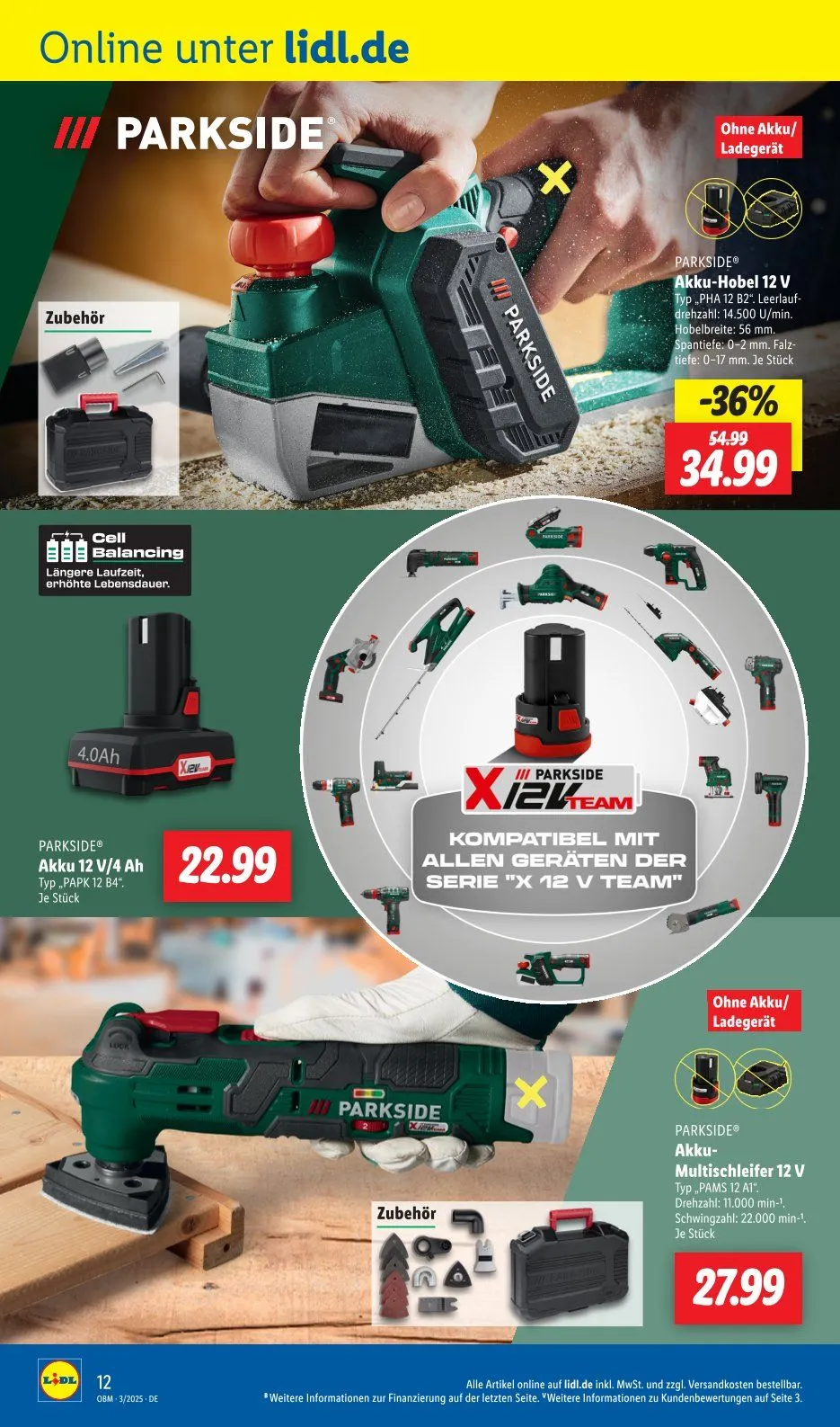 Lidl Prospekt von 5. März bis 31. März 2025 - Prospekt seite 12