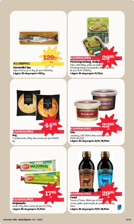 Senaste Hemköp erbjudanden från 27 oktober till 2 november 2025 - Reklamblad sidor 12