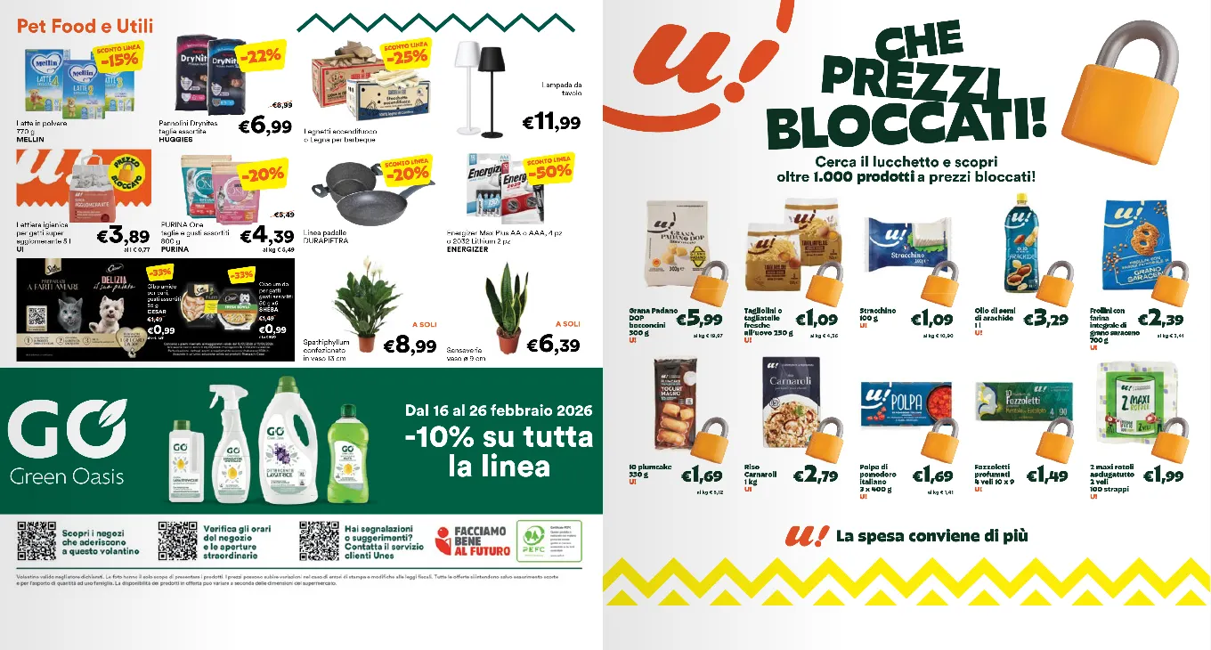 Unes Volantino da 16 febbraio a 26 febbraio di 2026 - Pagina del volantino 12