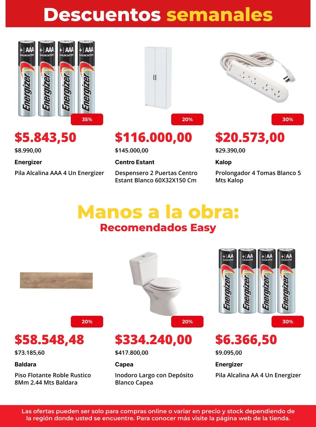 Ofertas de Easy Ofertas 7 de julio al 22 de julio 2026 - Página 11 del catálogo