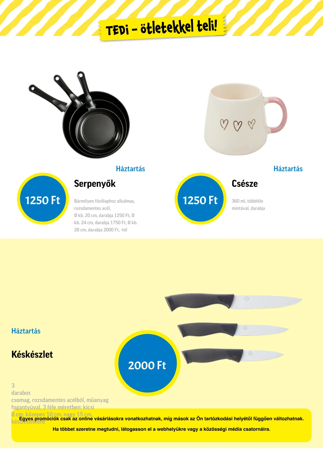 Katalógus TEDI június 3.-tól június 22.-ig 2026. - Oldal 12