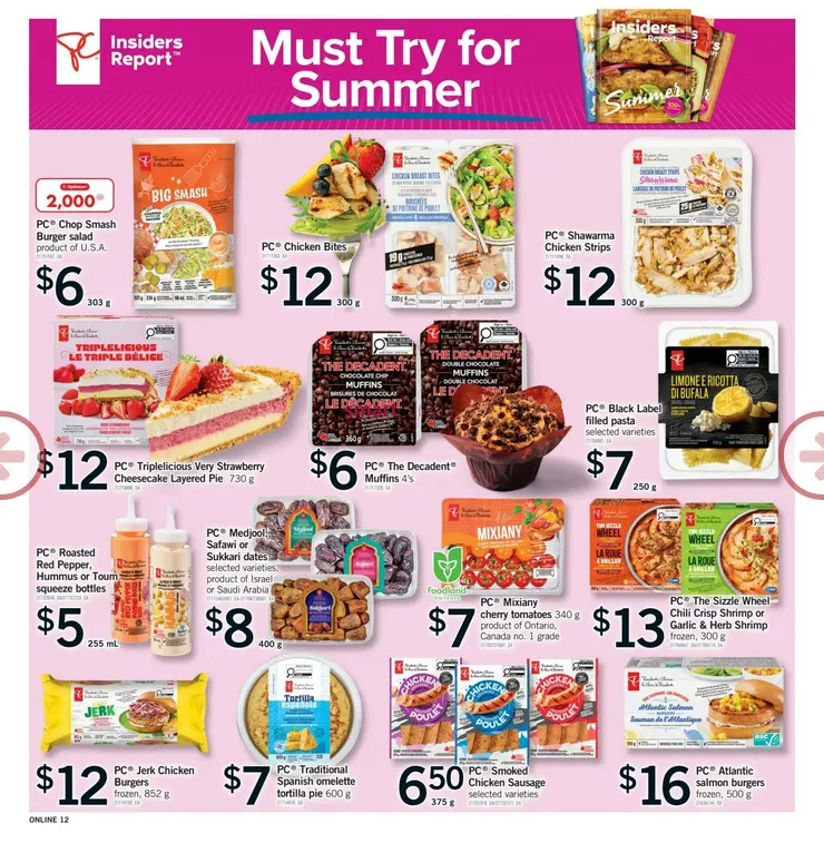 Fortinos Sales from June 4 to June 10 2026 - flyer page 12