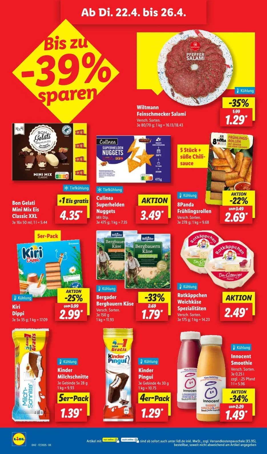 Lidl Angebote von 22. April bis 26. April 2025 - Prospekt seite 12