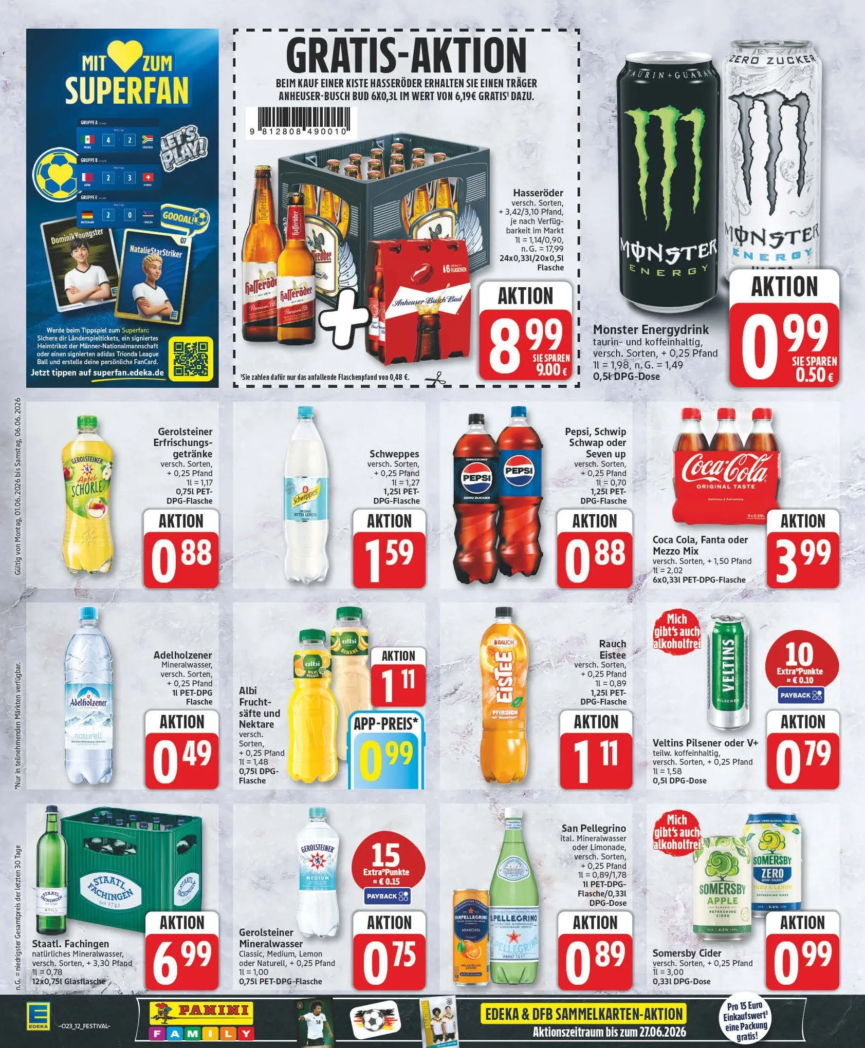 Edeka Angebote von 1. Juni bis 6. Juni 2026 - Prospekt seite 12