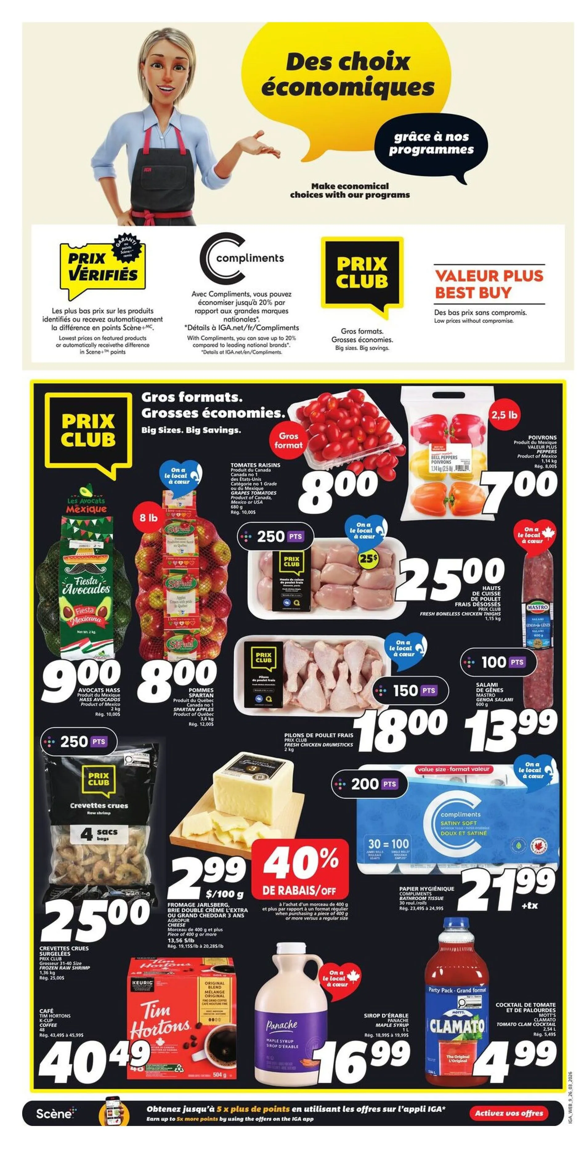 IGA Sales from March 26 to April 5 2026 - flyer page 12