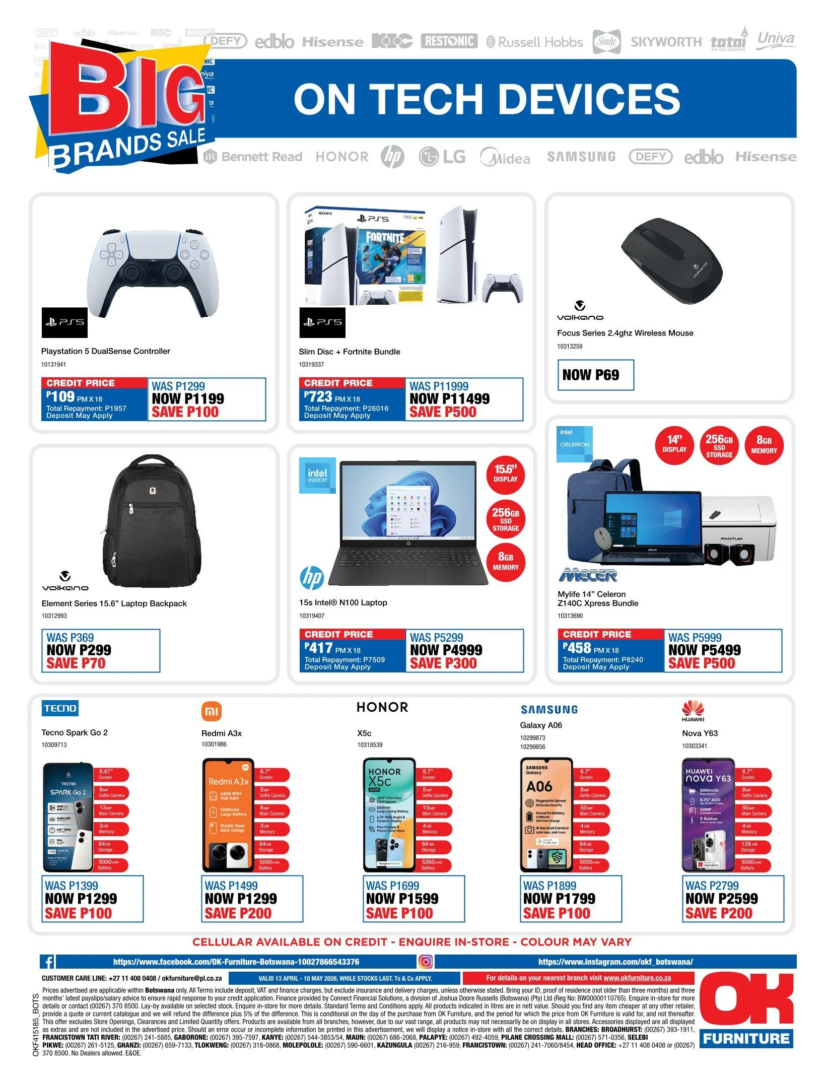 OK Furniture Sales from 13 April to 10 May 2026 - Catalogue Page 12