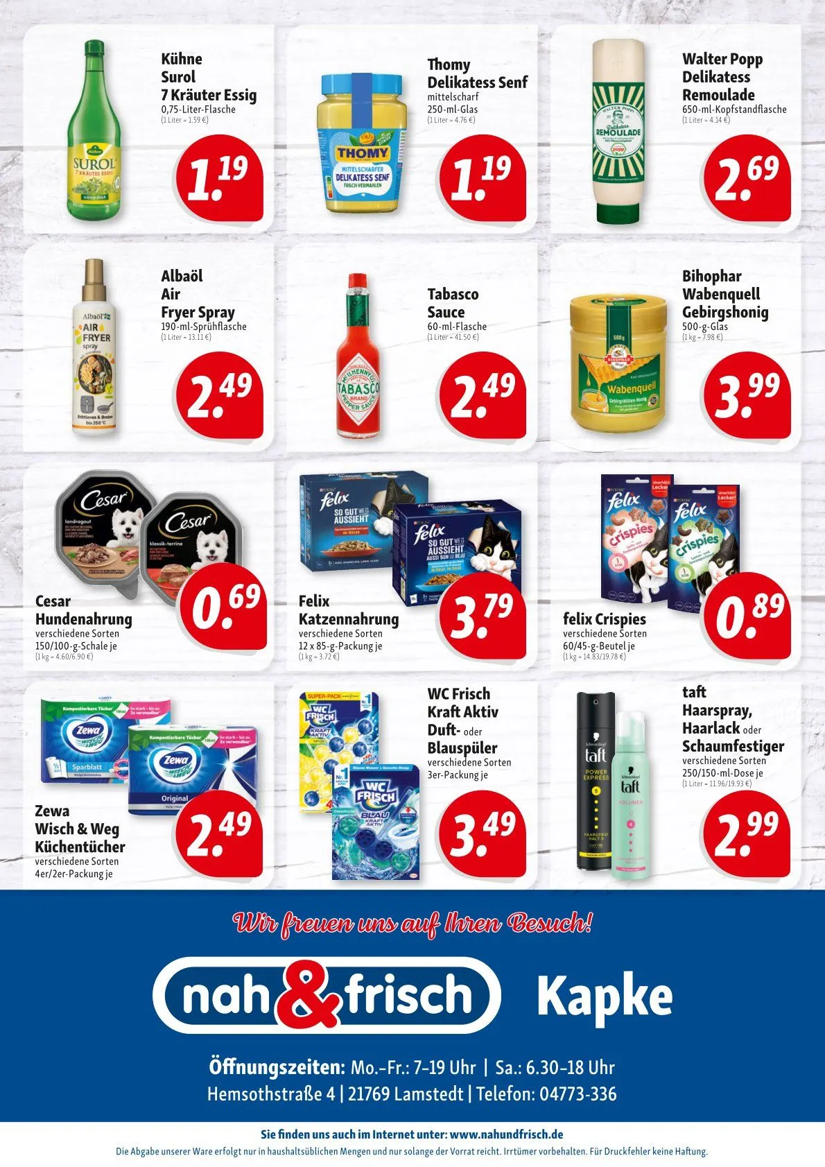Nah & Frisch Prospekte von 20. Oktober bis 27. Oktober 2025 - Prospekt seite 12