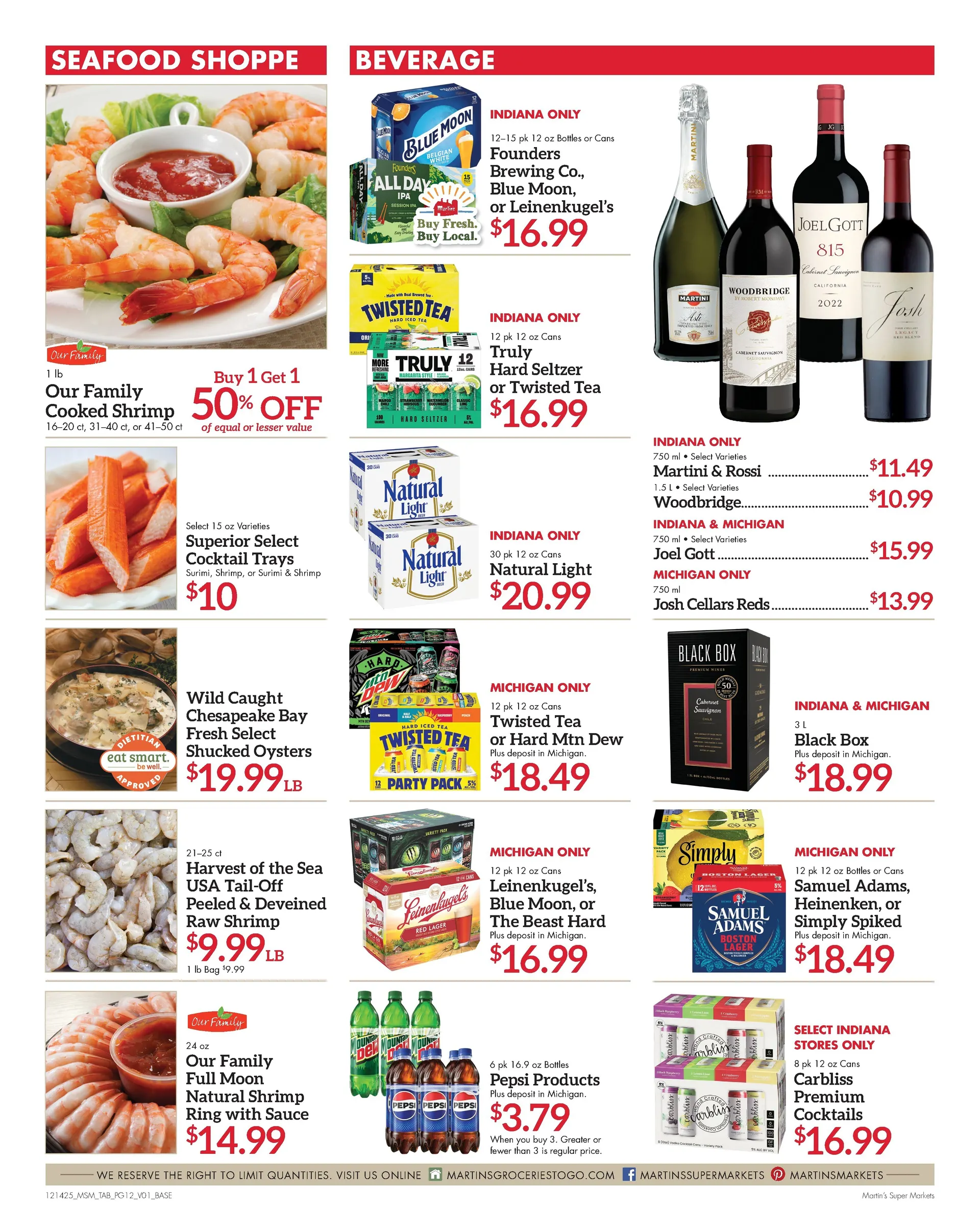 Weekly promotion  Martin’s Sales spanning from December 15 to December 20 2025 - Page 12 for Catalogue 365