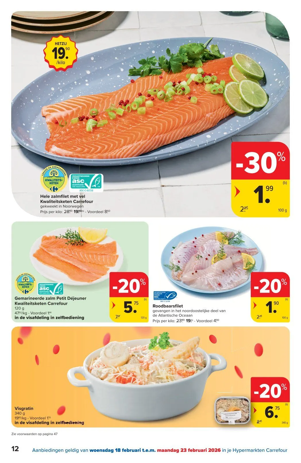 Laatste aanbiedingen in Carrefour folders van 18 februari tot 2 maart 2026 - folder pagina 12