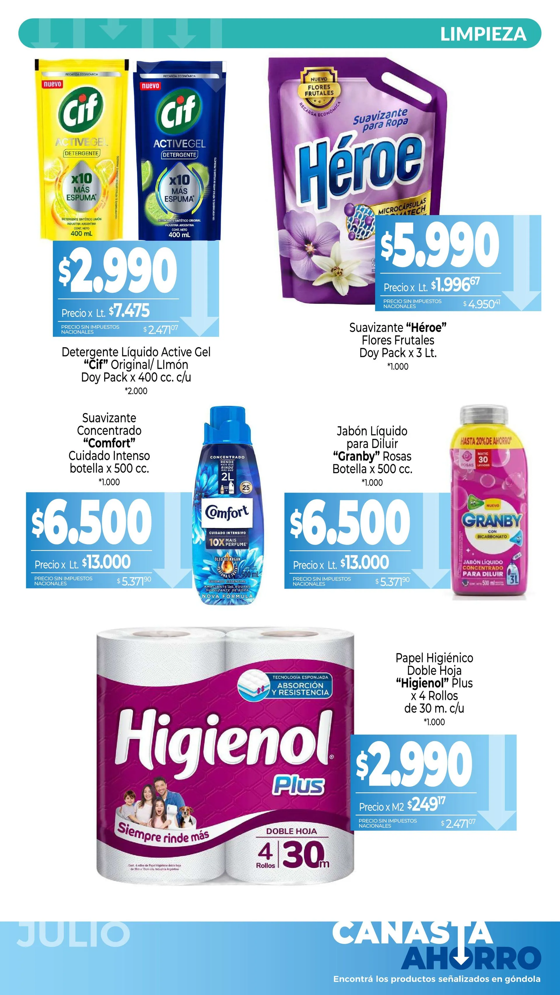 Ofertas de Ofertas La Anónima 8 de julio al 31 de julio 2026 - Página 12 del catálogo