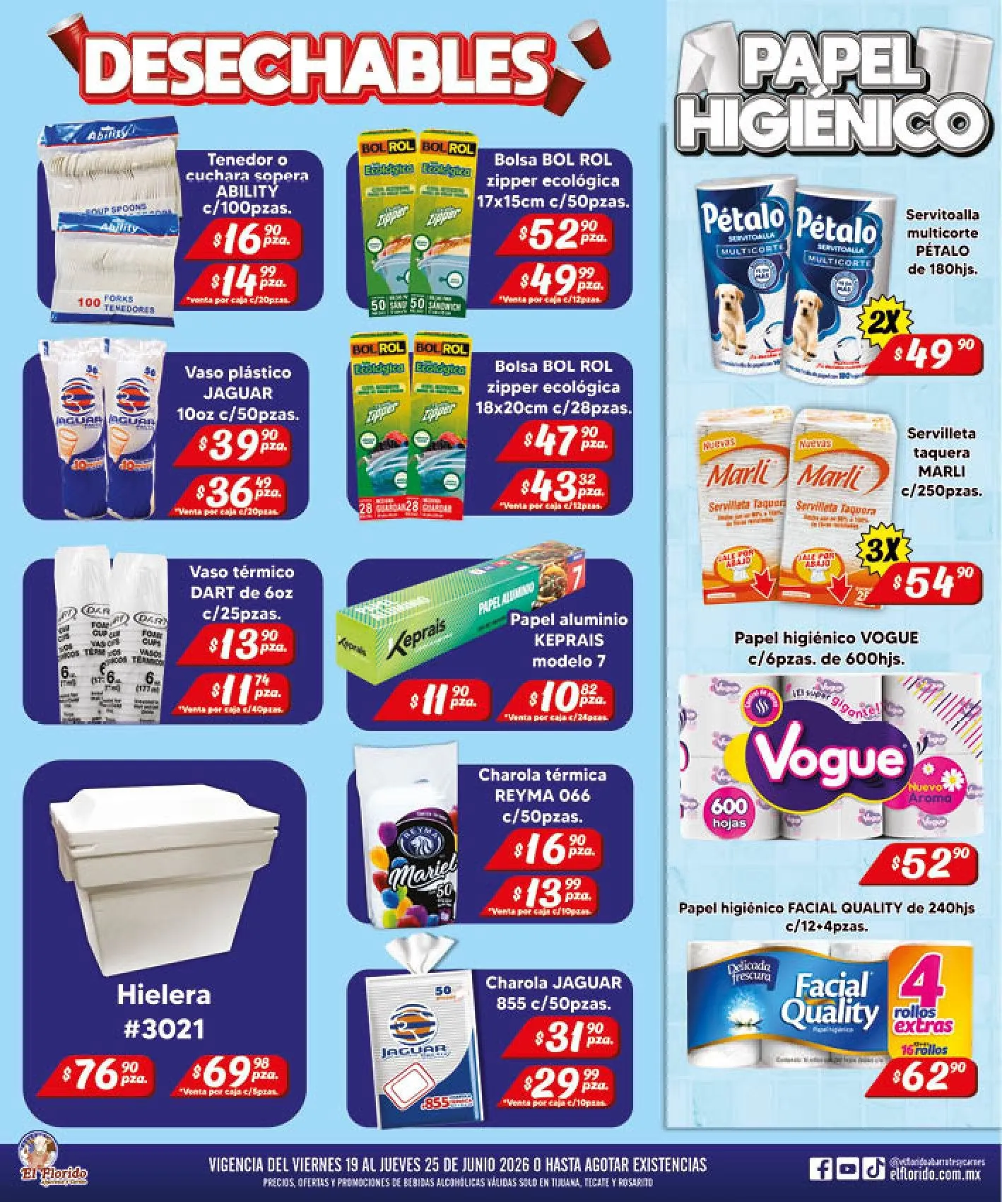 Catálogo de  El Florido Ofertas  19 de junio al 25 de junio 2026 - Pagina 12