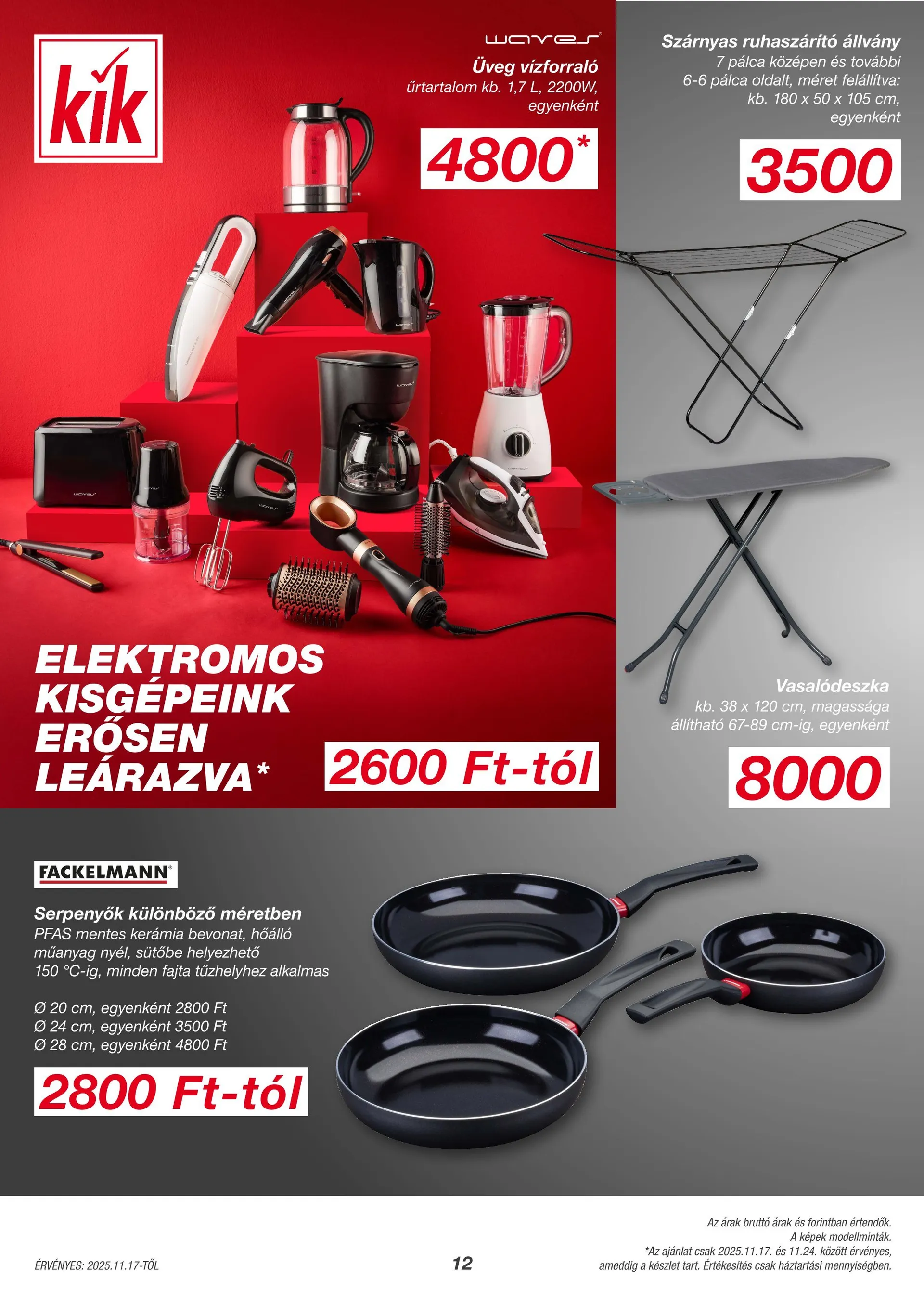 Katalógus Kik legfrissebb ajánlatai november 14.-tól december 29.-ig 2025. - Oldal 12
