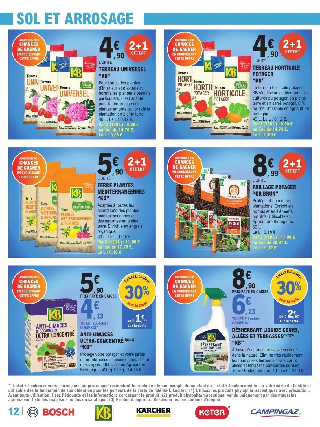 Catalogues E.Leclerc Brico  du 21 avril au 9 mai 2026 - Catalogue page 12