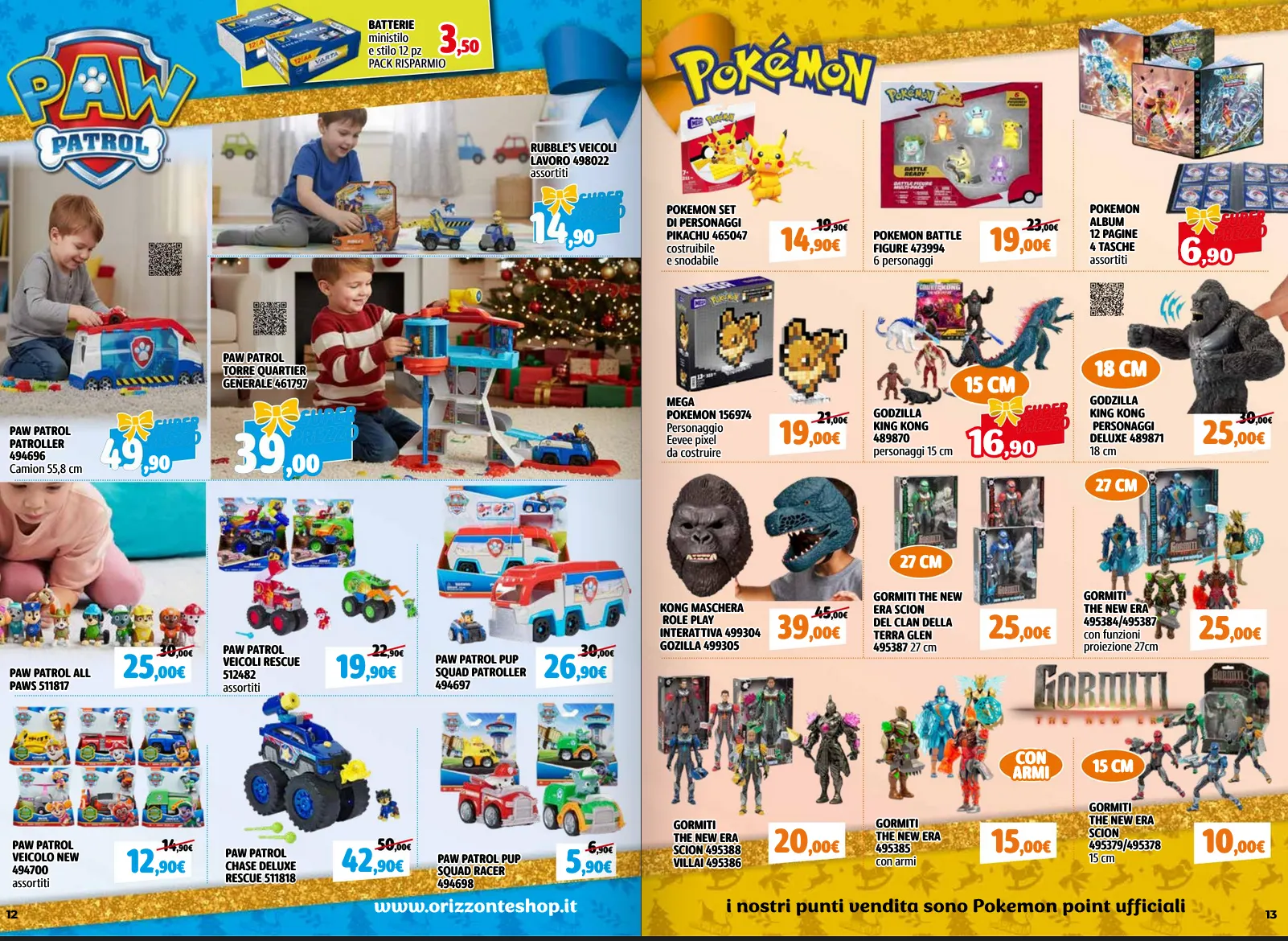 Orizzonte da 25 dicembre a 31 dicembre di 2025 - Pagina del volantino 12