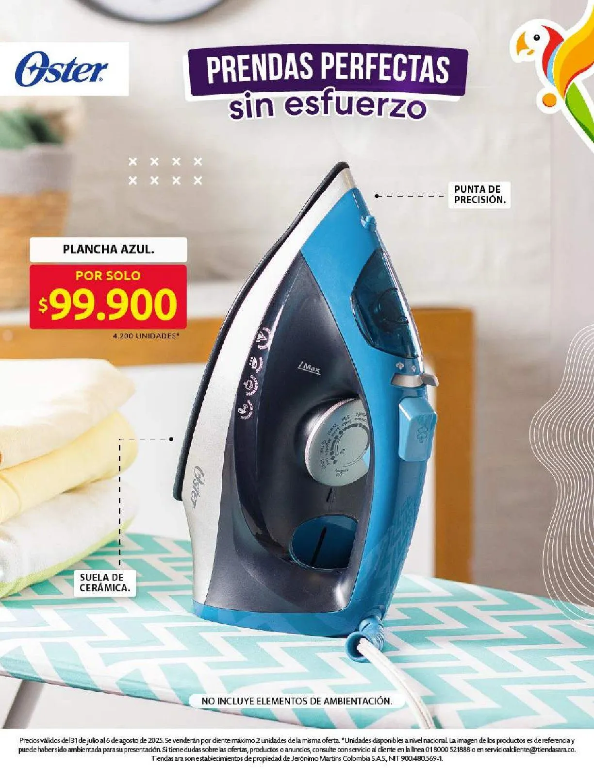 Catalogo de Ara Ofertas Imperdibles 31 de julio al 6 de agosto 2025 - Pag 12