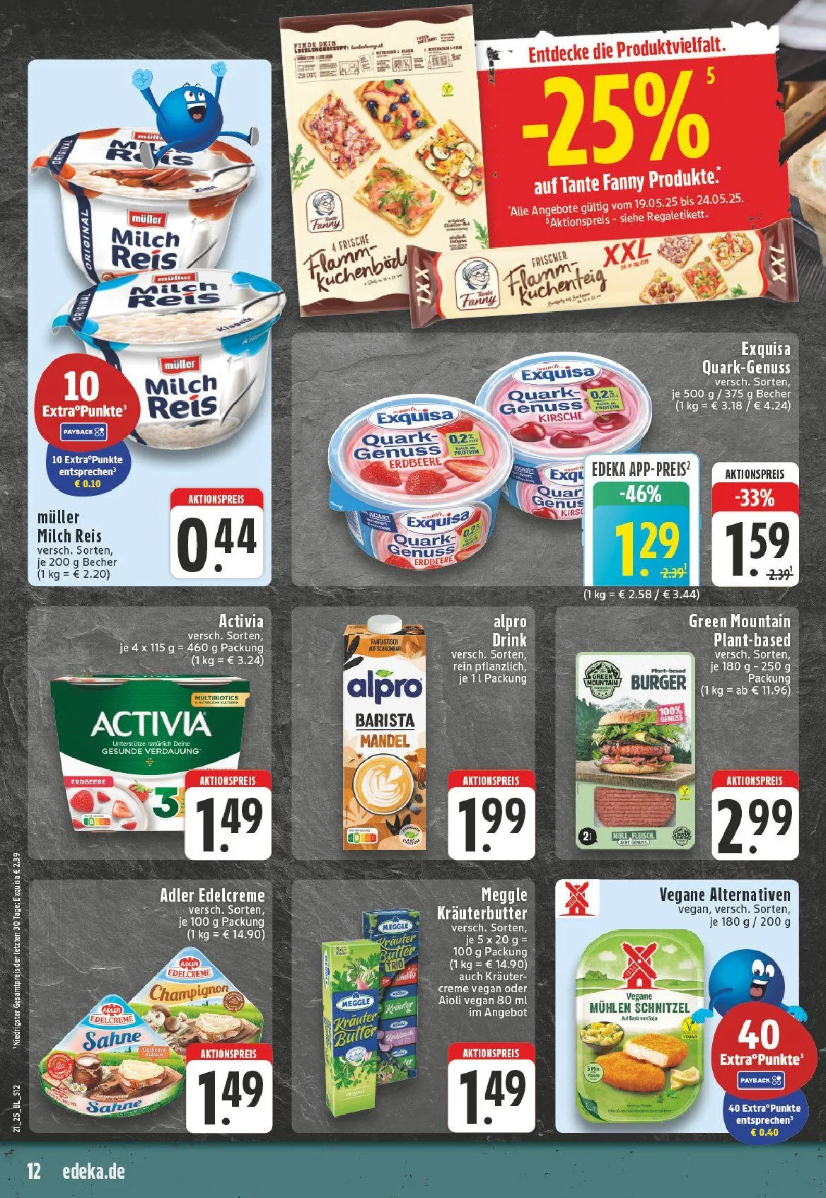 Edeka Prospekt von 19. Mai bis 24. Mai 2025 - Prospekt seite 12