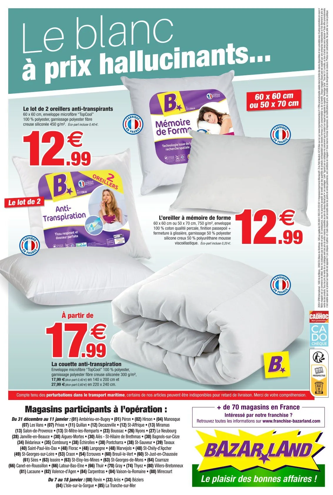 Bazarland Catalogue du 7 janvier au 18 janvier 2026 - Catalogue page 12