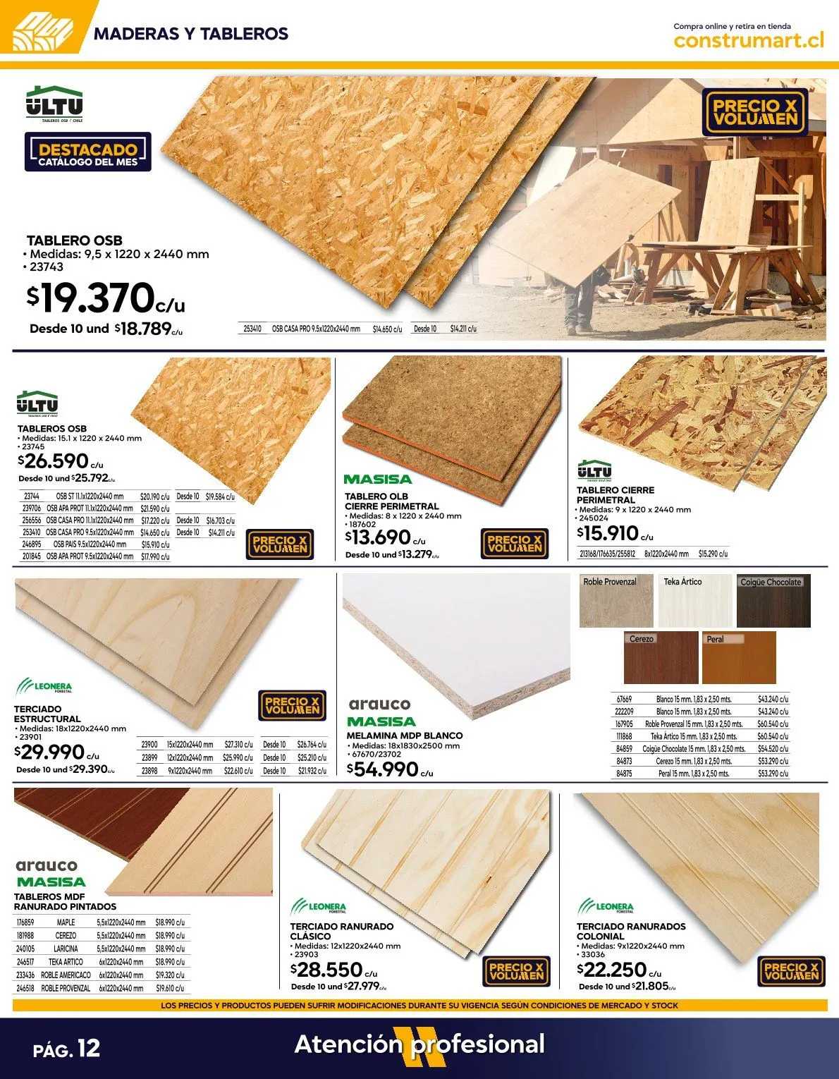 Catálogo de Construmart Ofertas 1 de junio al 30 de junio 2026 - Página 12