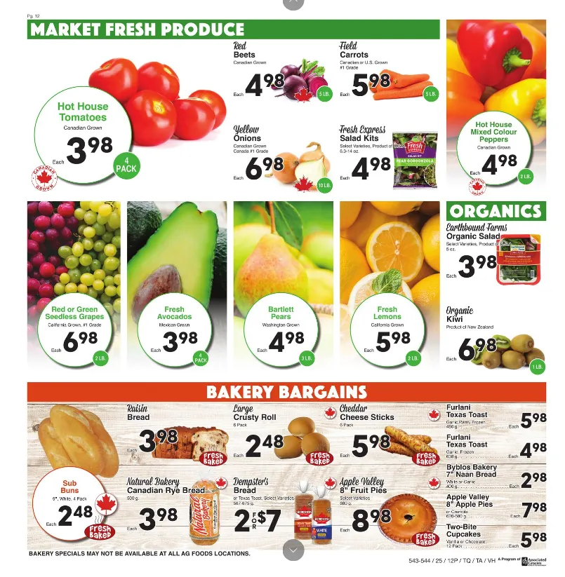AG Foods Sales from October 16 to October 29 2025 - flyer page 12