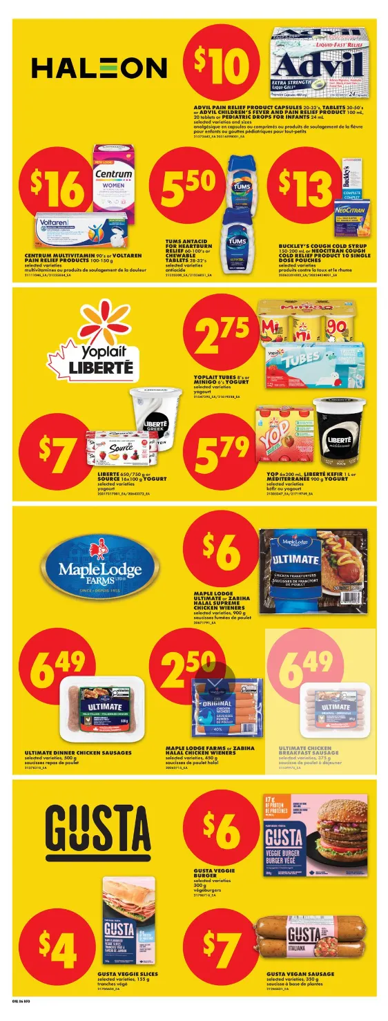 No Frills Sales from April 16 to April 22 2026 - flyer page 12