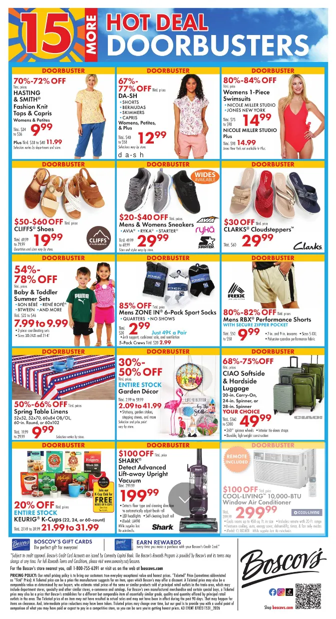 Weekly promotion  Boscov's  Sales spanning from May 28 to June 3 2026 - Page 12 for Catalogue 365