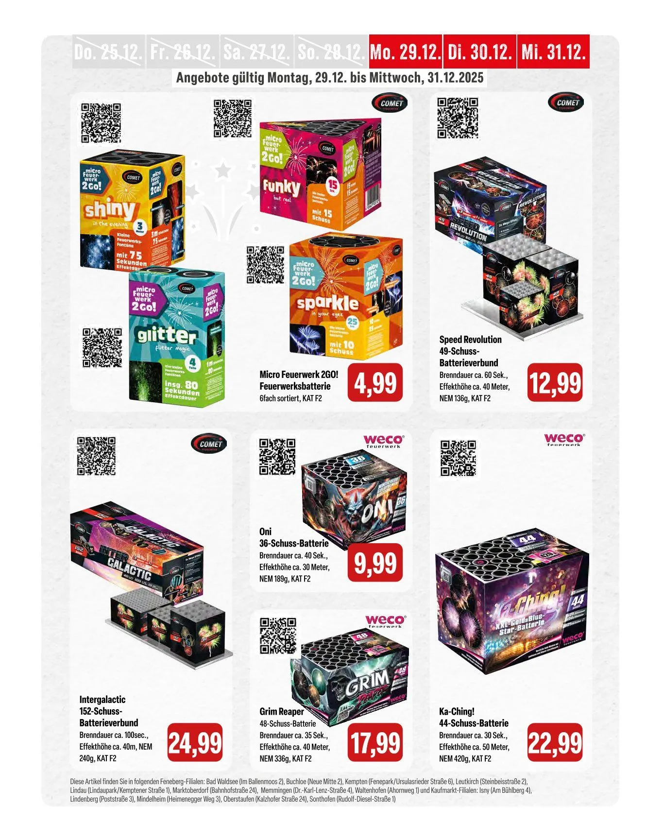 Feneberg Angebote von 26. Dezember bis 31. Dezember 2025 - Prospekt seite 12