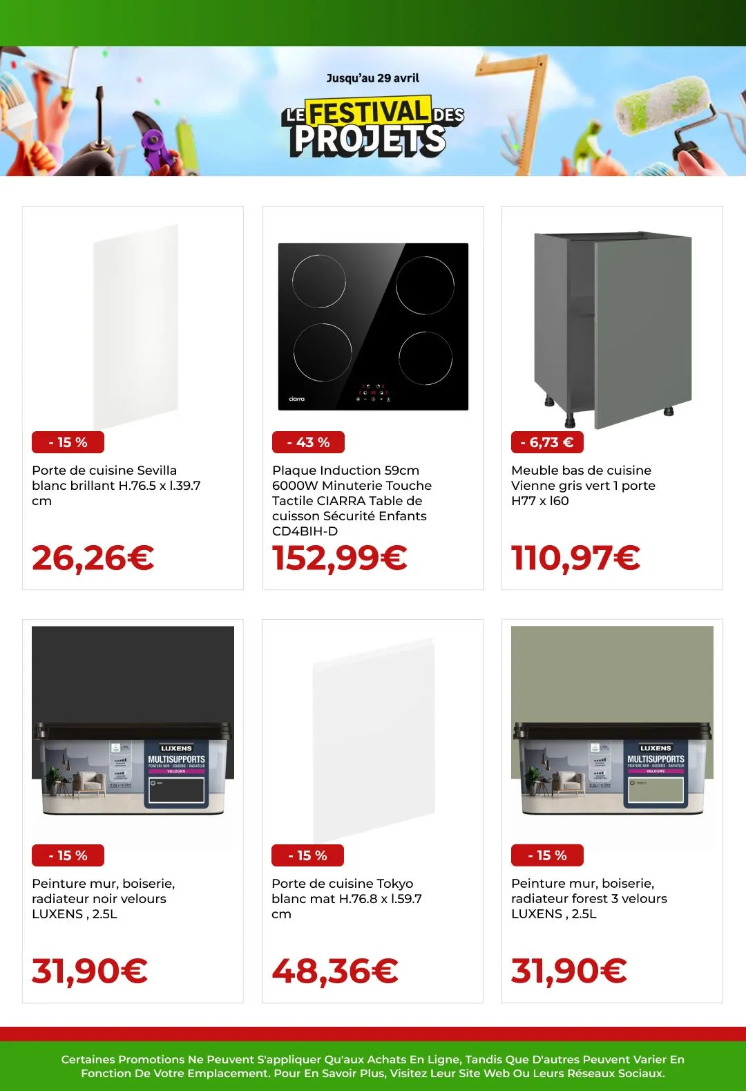 Leroy Merlin Offres et réductions du 10 avril au 24 avril 2025 - Catalogue page 11