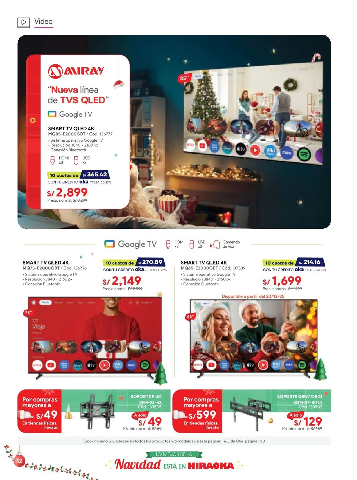 Catalogo de Hiraoka Ofertas 9 de diciembre al 31 de diciembre 2025 - Pag 12