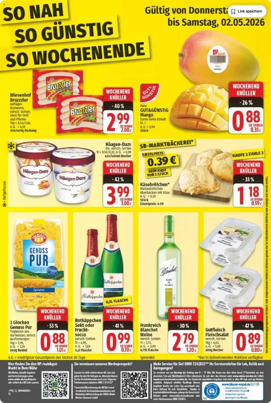  NP Discount Angebote von 27. April bis 2. Mai 2026 - Prospekt seite 12