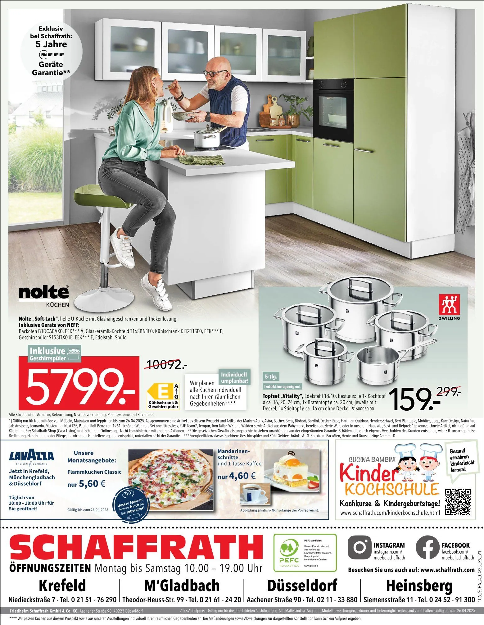 Schaffrath Angebote von 28. März bis 26. April 2025 - Prospekt seite 12