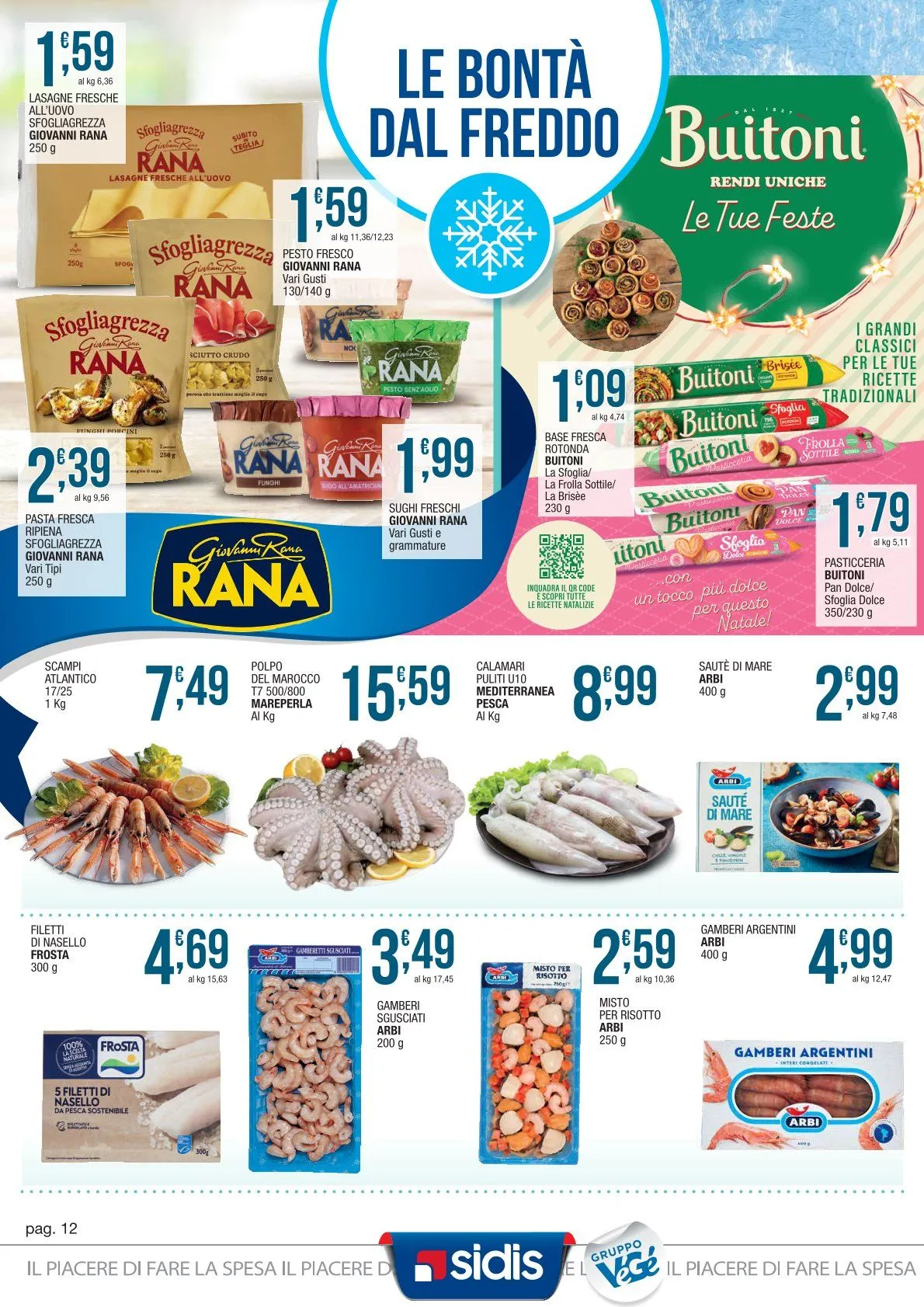 Maxi Sidis Volantino da 11 dicembre a 24 dicembre di 2025 - Pagina del volantino 12