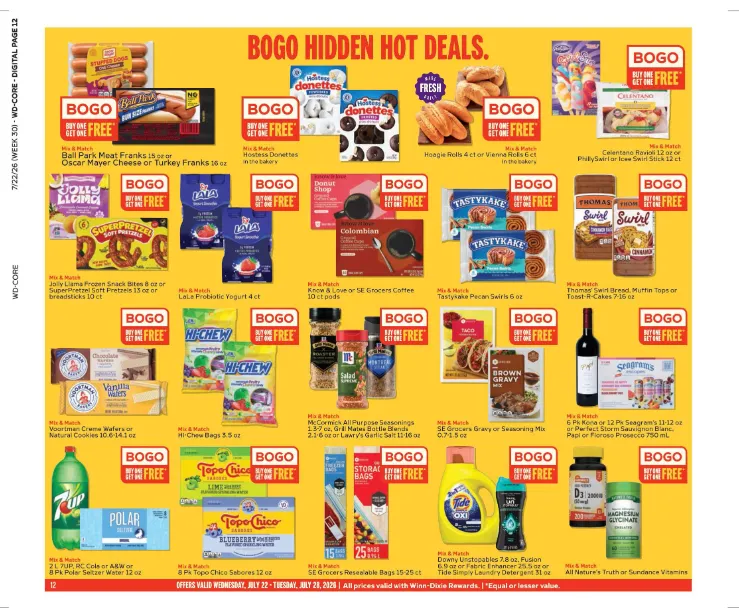 Weekly ad Winn Dixie Sales from July 22 to July 28 2026 - Page 12